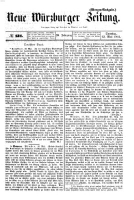 Neue Würzburger Zeitung Sonntag 12. Mai 1861