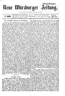 Neue Würzburger Zeitung Dienstag 21. Mai 1861