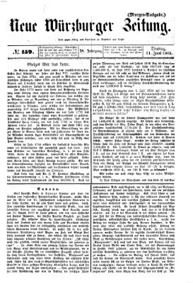 Neue Würzburger Zeitung Dienstag 11. Juni 1861