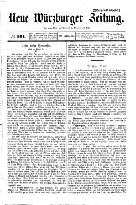 Neue Würzburger Zeitung Donnerstag 13. Juni 1861