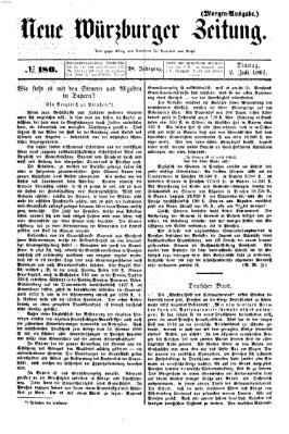 Neue Würzburger Zeitung Dienstag 2. Juli 1861