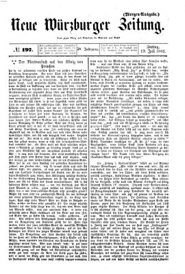 Neue Würzburger Zeitung Freitag 19. Juli 1861