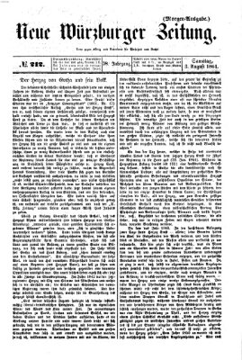 Neue Würzburger Zeitung Samstag 3. August 1861