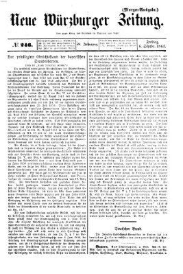 Neue Würzburger Zeitung Freitag 6. September 1861