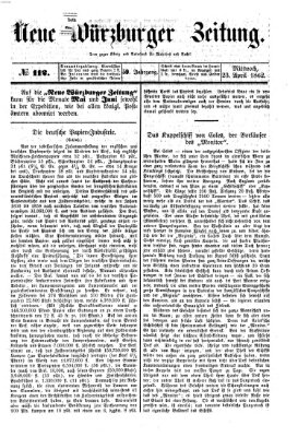 Neue Würzburger Zeitung Mittwoch 23. April 1862