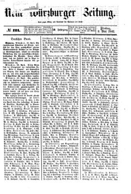 Neue Würzburger Zeitung Freitag 2. Mai 1862