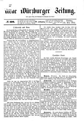 Neue Würzburger Zeitung Dienstag 13. Mai 1862