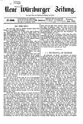 Neue Würzburger Zeitung Samstag 17. Mai 1862