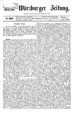 Neue Würzburger Zeitung Dienstag 3. Juni 1862