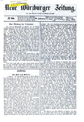 Neue Würzburger Zeitung Mittwoch 11. März 1863