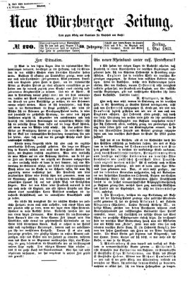 Neue Würzburger Zeitung Freitag 1. Mai 1863