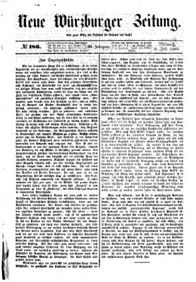 Neue Würzburger Zeitung Mittwoch 8. Juli 1863