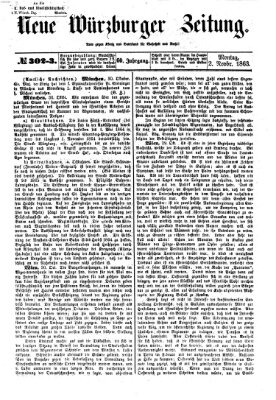 Neue Würzburger Zeitung Montag 2. November 1863