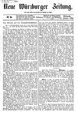 Neue Würzburger Zeitung Mittwoch 6. Januar 1864