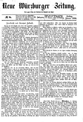 Neue Würzburger Zeitung Freitag 8. Januar 1864