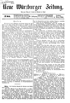 Neue Würzburger Zeitung Freitag 4. März 1864