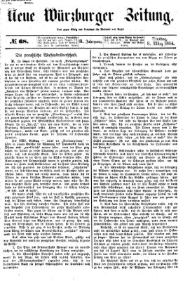 Neue Würzburger Zeitung Dienstag 8. März 1864