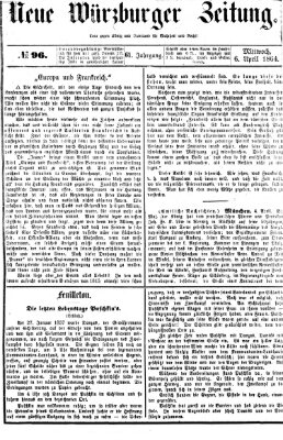 Neue Würzburger Zeitung Mittwoch 6. April 1864