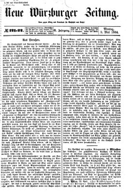 Neue Würzburger Zeitung Montag 2. Mai 1864