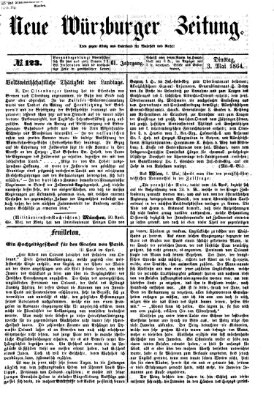 Neue Würzburger Zeitung Dienstag 3. Mai 1864