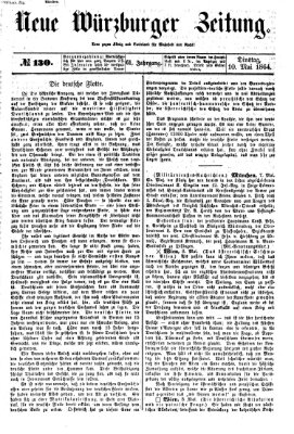 Neue Würzburger Zeitung Dienstag 10. Mai 1864