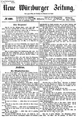 Neue Würzburger Zeitung Mittwoch 18. Mai 1864