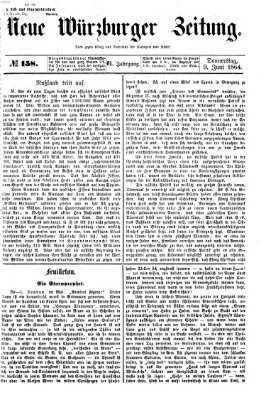 Neue Würzburger Zeitung Donnerstag 9. Juni 1864