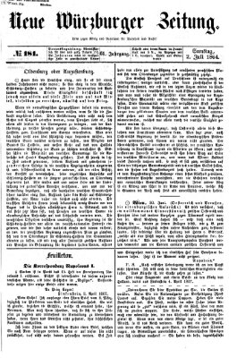 Neue Würzburger Zeitung Samstag 2. Juli 1864