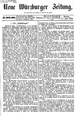 Neue Würzburger Zeitung Montag 11. Juli 1864