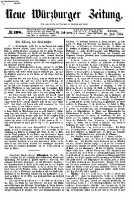 Neue Würzburger Zeitung Dienstag 19. Juli 1864