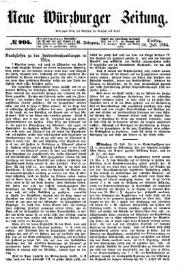 Neue Würzburger Zeitung Dienstag 26. Juli 1864