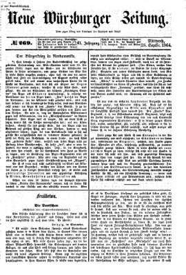 Neue Würzburger Zeitung Mittwoch 28. September 1864