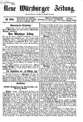 Neue Würzburger Zeitung Freitag 30. September 1864