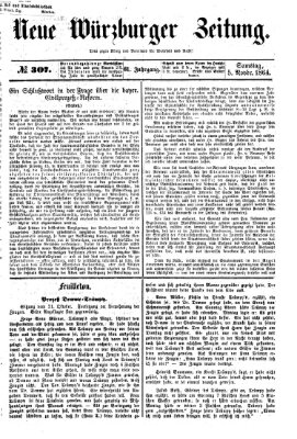 Neue Würzburger Zeitung Samstag 5. November 1864