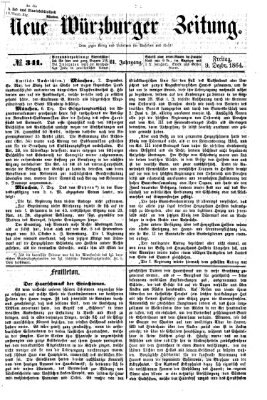 Neue Würzburger Zeitung Freitag 9. Dezember 1864