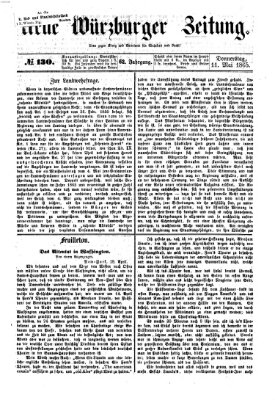 Neue Würzburger Zeitung Donnerstag 11. Mai 1865