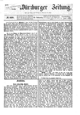 Neue Würzburger Zeitung Donnerstag 8. Juni 1865