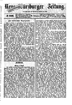 Neue Würzburger Zeitung Donnerstag 28. Dezember 1865