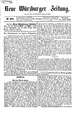 Neue Würzburger Zeitung Mittwoch 25. April 1866