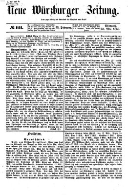 Neue Würzburger Zeitung Mittwoch 23. Mai 1866