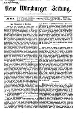 Neue Würzburger Zeitung Samstag 26. Mai 1866