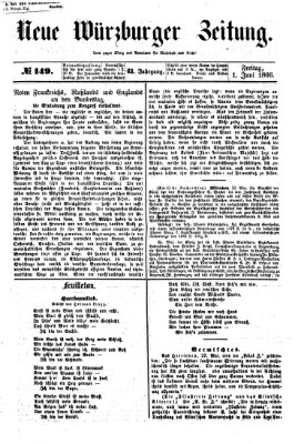 Neue Würzburger Zeitung Freitag 1. Juni 1866