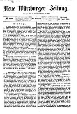 Neue Würzburger Zeitung Mittwoch 20. Juni 1866