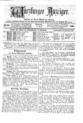 Würzburger Anzeiger (Neue Würzburger Zeitung) Mittwoch 9. Mai 1866