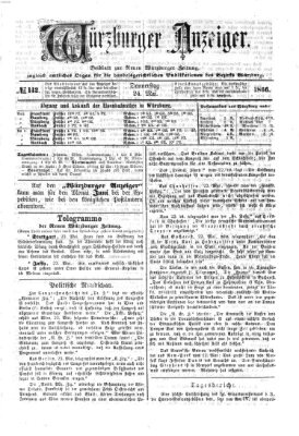 Würzburger Anzeiger (Neue Würzburger Zeitung) Donnerstag 24. Mai 1866