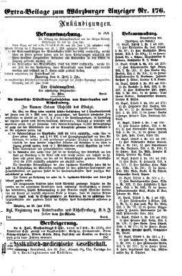 Würzburger Anzeiger (Neue Würzburger Zeitung) Donnerstag 28. Juni 1866