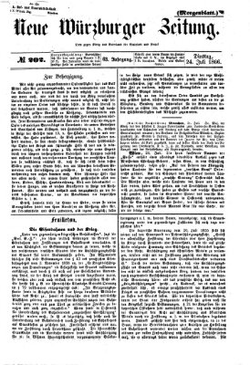 Neue Würzburger Zeitung. Morgenblatt (Neue Würzburger Zeitung) Dienstag 24. Juli 1866