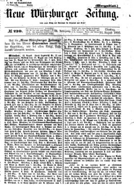 Neue Würzburger Zeitung. Morgenblatt (Neue Würzburger Zeitung) Dienstag 21. August 1866