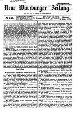 Neue Würzburger Zeitung. Morgenblatt (Neue Würzburger Zeitung) Mittwoch 5. September 1866