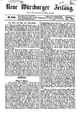 Neue Würzburger Zeitung. Morgenblatt (Neue Würzburger Zeitung) Samstag 8. September 1866